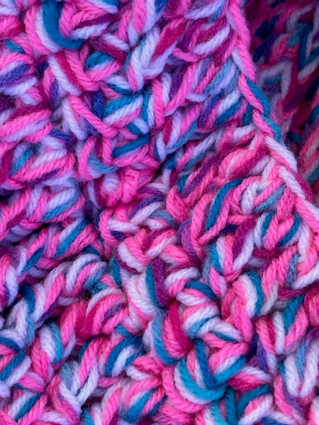 Bubblegum Infinity Scarf