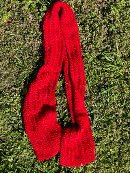 Scarlet Red Scarf