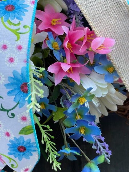 "Welcome Home" Butterfly Grapevine Wreath