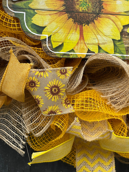 Sunflower Wreath