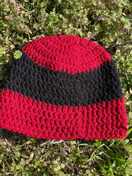 Striped Adult Beanie