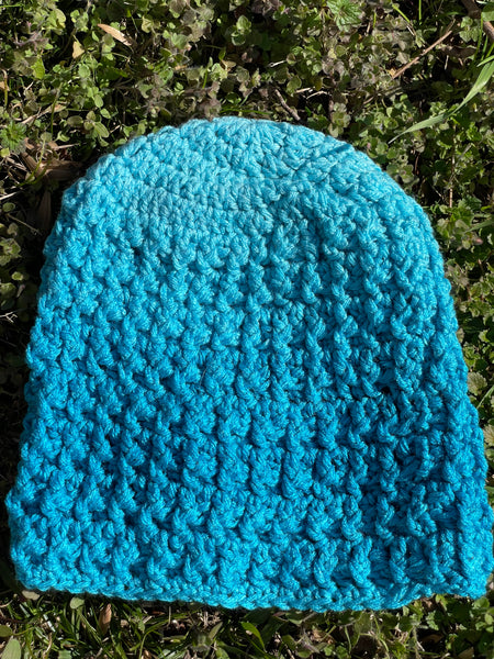 Blue Ombré Beanie